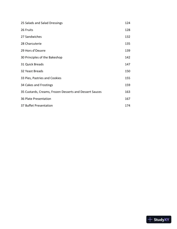 On Cooking: A Textbook of Culinary Fundamentals, 6th Edition Solution Manual - Page 4 preview image