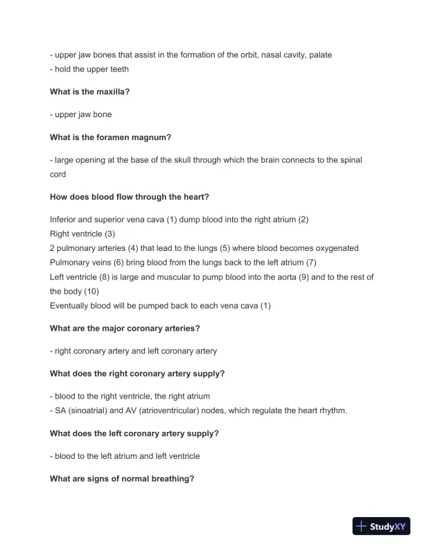 2024-2025 West Coast EMT Block Exam #2 with Answers (180 Solved Questions) - Page 9 preview image