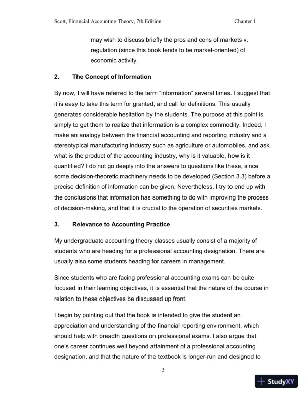 Solution Manual for Financial Accounting Theory, 7th Edition - Page 6 preview image