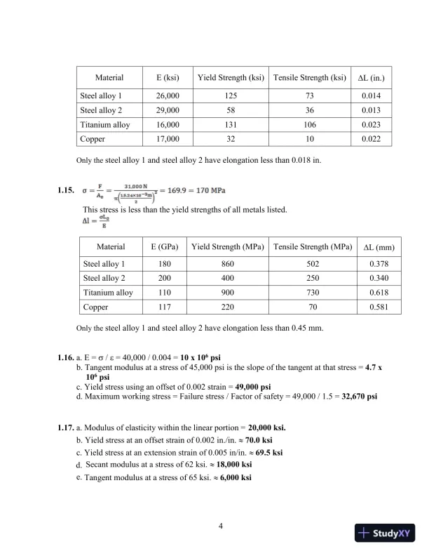 Solution Manual for Materials for Civil and Construction Engineers, 4th Edition - Page 6 preview image