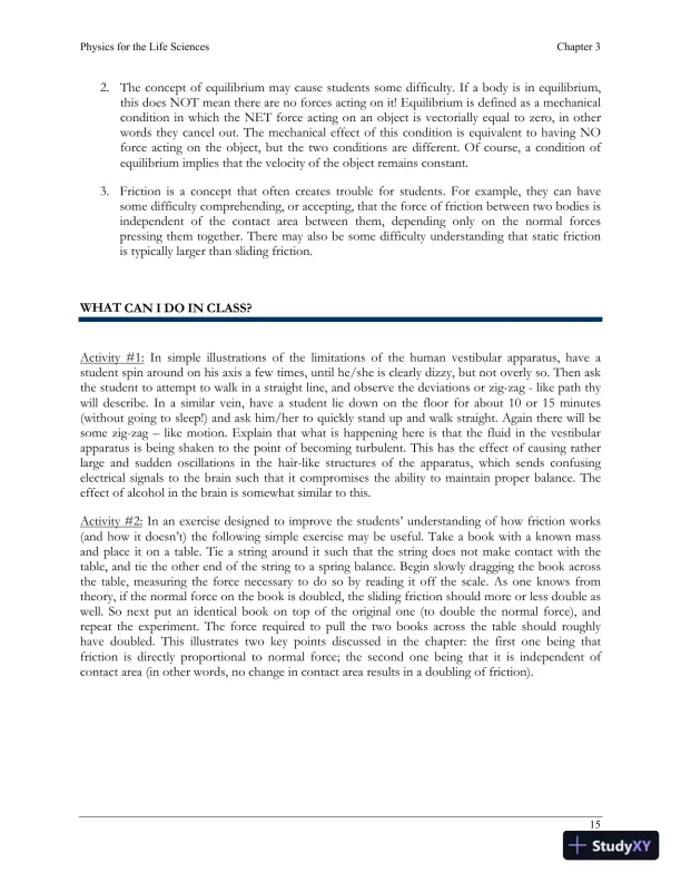 Physics For The Life Sciences , 2nd UK Ed. Edition Class Notes - Page 16 preview image