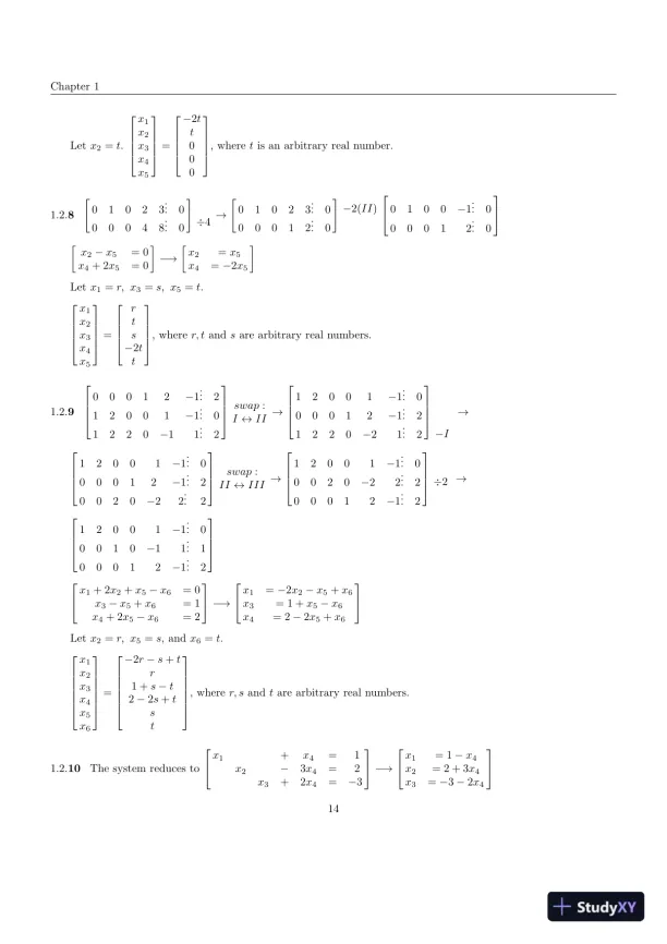 Solution Manual for Linear Algebra with Applications, 5th Edition - Page 16 preview image