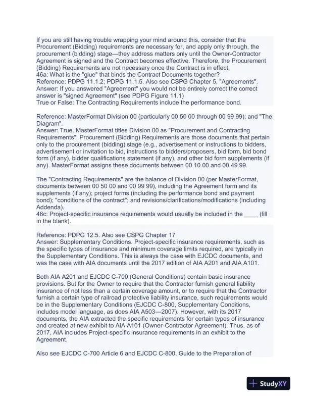 Construction CDT Exam With Answers (175 Solved Questions) - Page 4 preview image