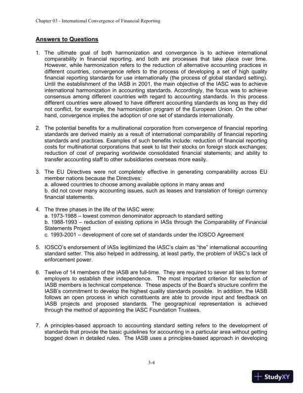Solution Manual For International Accounting, 4th Edition - Page 22 preview image