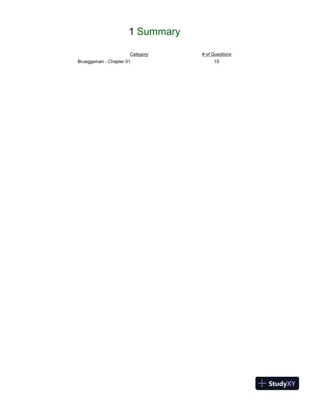 Test Bank For Real Estate Finance And Investments, 14th Edition - Page 9 preview image