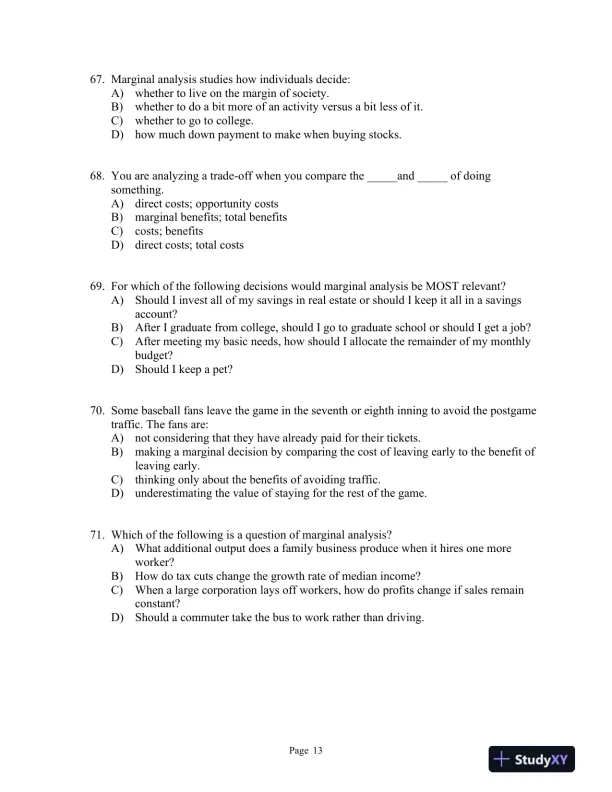 Macroeconomics Fourth Edition Test Bank - Page 14 preview image