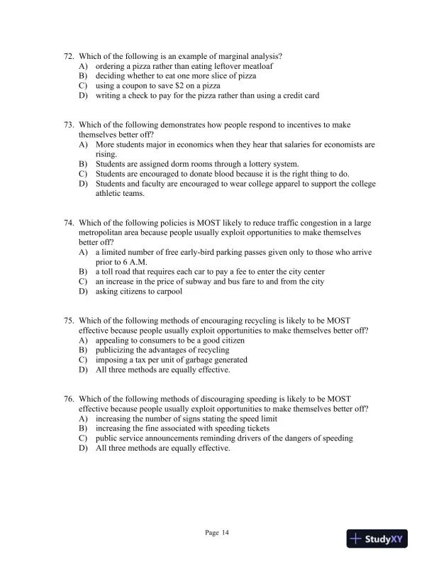 Macroeconomics Fourth Edition Test Bank - Page 15 preview image