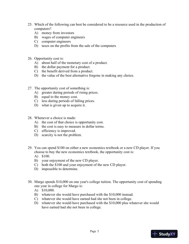 Macroeconomics Fourth Edition Test Bank - Page 6 preview image