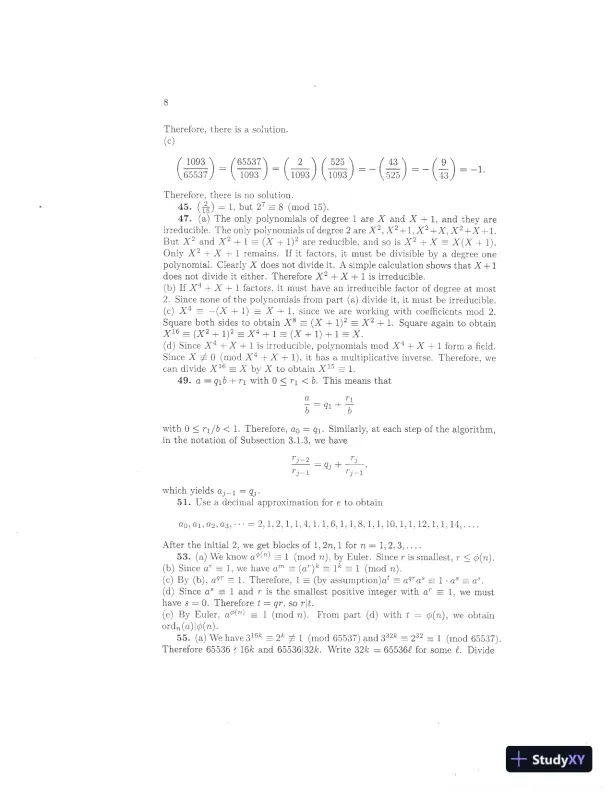 Solution Manual for Introduction to Cryptography with Coding Theory, 3rd Edition - Page 14 preview image