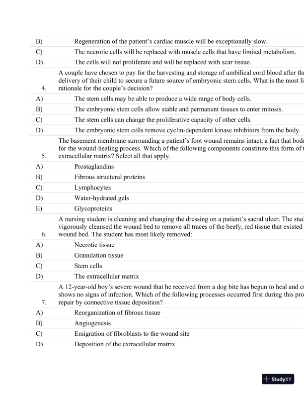 Test Bank For Essentials Of Pathophysiology: Concepts Of Altered Health States Third, North American Edition - Page 17 preview image
