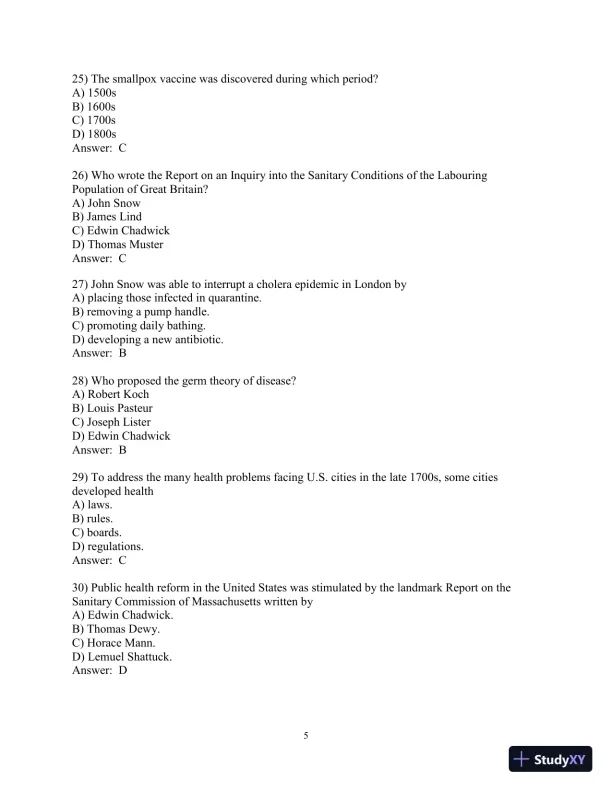 Test Bank for Principles and Foundations of Health Promotion and Education, 7th Edition - Page 16 preview image