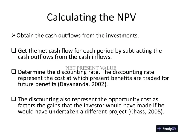 Teaching Net Present Value (NPV) And Future Value (FV) - BUS 401 - Page 5 preview image