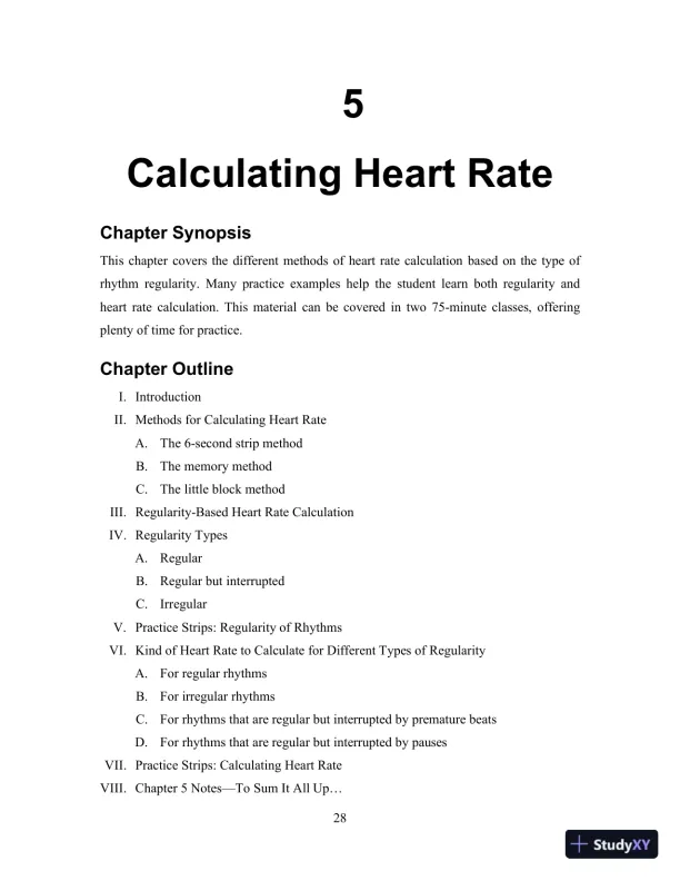 EKG Plain and Simple, 4th Edition Class Notes - Page 29 preview image