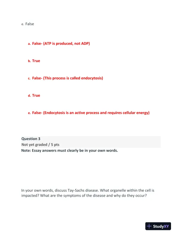 BIOD210 Anatomy and Physiology Final Exam With Answers (23 Solved Questions) - Page 5 preview image