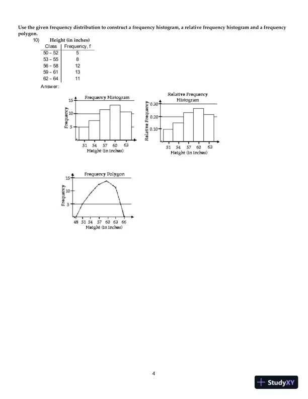 Test Bank For Elementary Statistics: Picturing the World, 7th Edition - Page 14 preview image