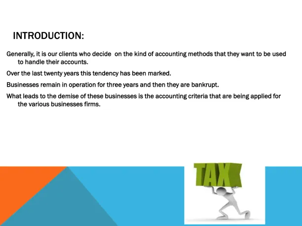 Cash V Accrual Methods - Page 2 preview image