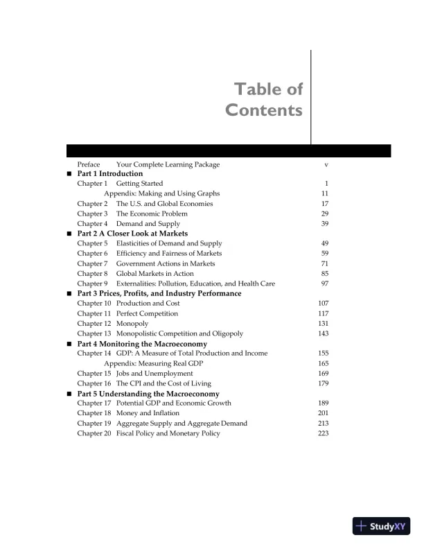 Solution Manual for Essential Foundations of Economics, 8th Edition - Page 1 preview image