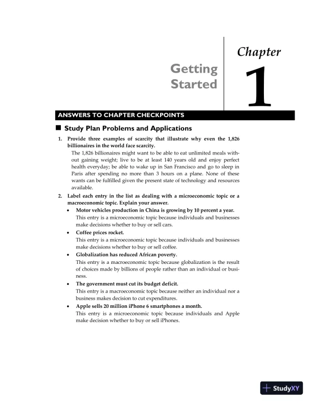 Solution Manual for Essential Foundations of Economics, 8th Edition - Page 10 preview image