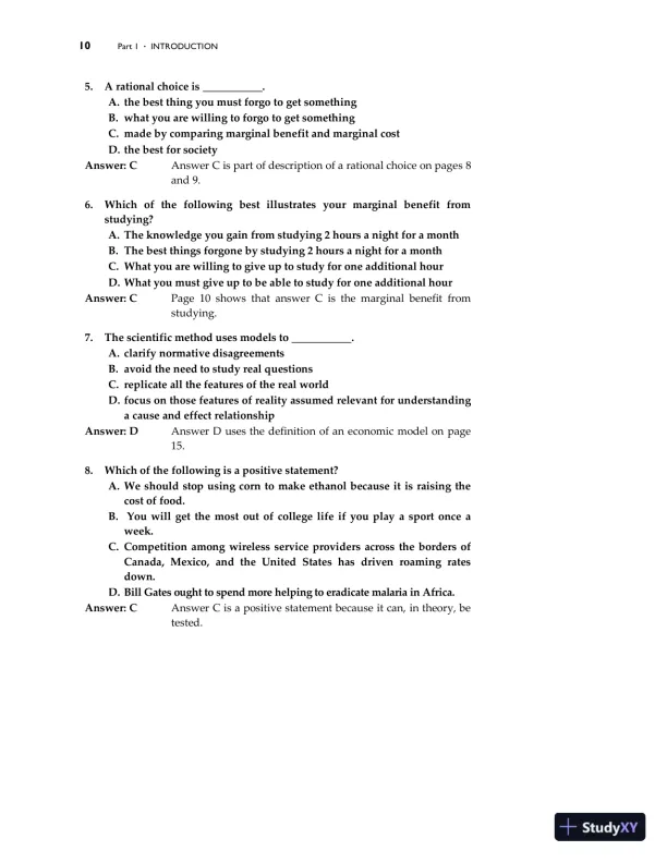Solution Manual for Essential Foundations of Economics, 8th Edition - Page 19 preview image