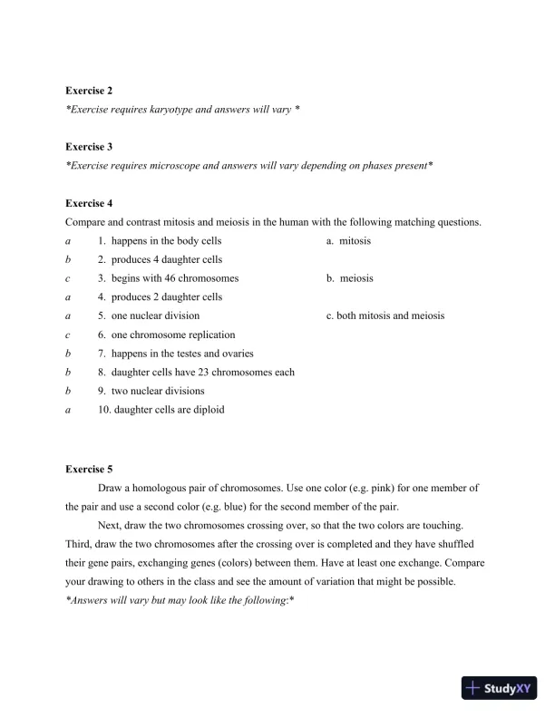 Solution Manual for Method and Practice in Biological Anthropology: A Workbook and Laboratory Manual for Introductory Courses, 2nd Edition - Page 10 preview image