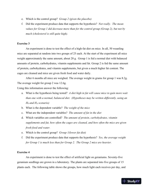 Solution Manual for Method and Practice in Biological Anthropology: A Workbook and Laboratory Manual for Introductory Courses, 2nd Edition - Page 4 preview image