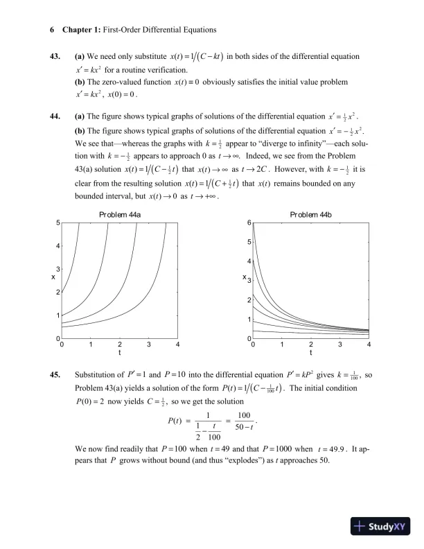 Solution Manual for Differential Equations and Linear Algebra, 4th Edition - Page 12 preview image
