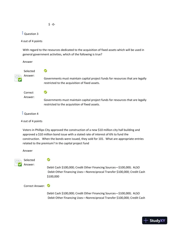 Governmental Accounting: Debt Issuance, Capital Projects, and Fixed Asset Reporting - Page 3 preview image