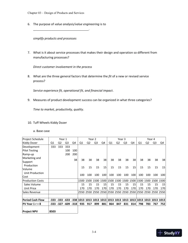Solution Manual for Operations and Supply Chain Management, 14th Edition - Page 24 preview image