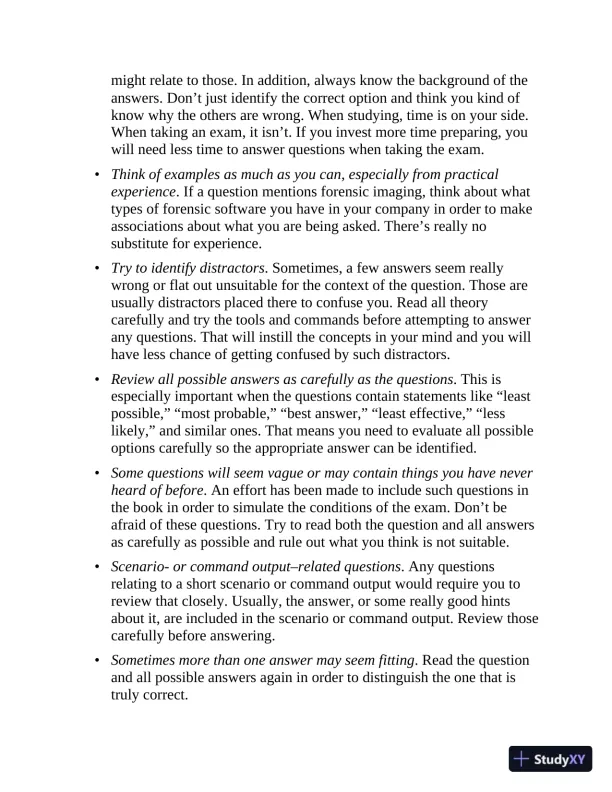 GCIH GIAC Certified Incident Handler All-in-One Exam Guide (2020) - Page 29 preview image