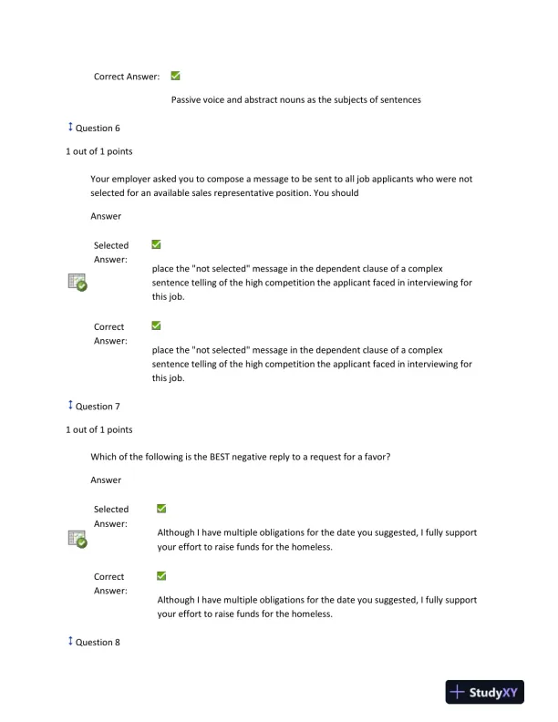 Effective Communication Techniques in Business Writing: A Comprehensive Analysis - Page 4 preview image