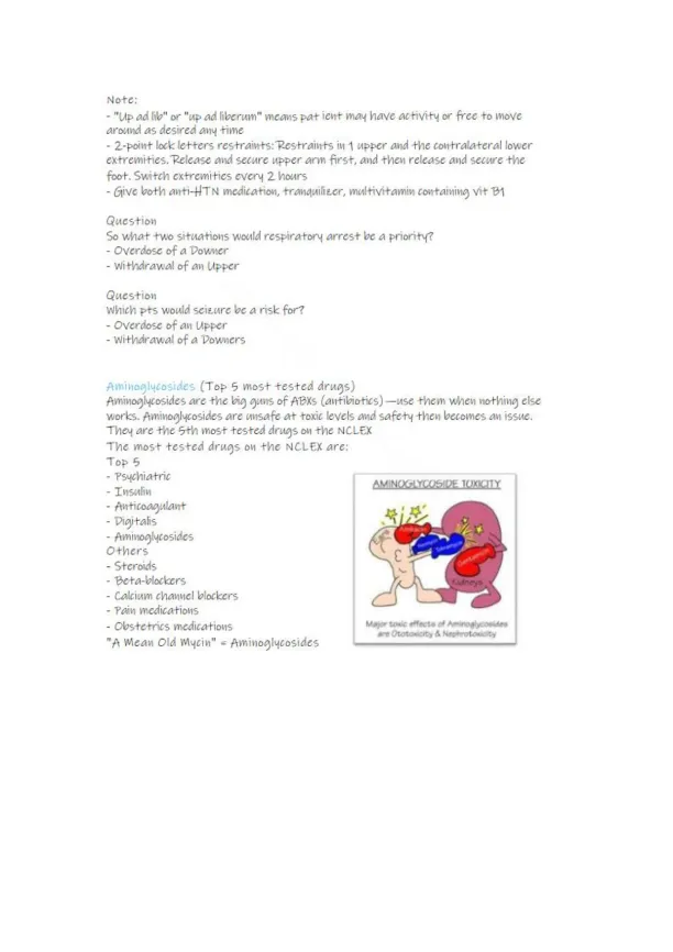 NCLEX Review Notes Mark Klimek Lectures - Page 14 preview image