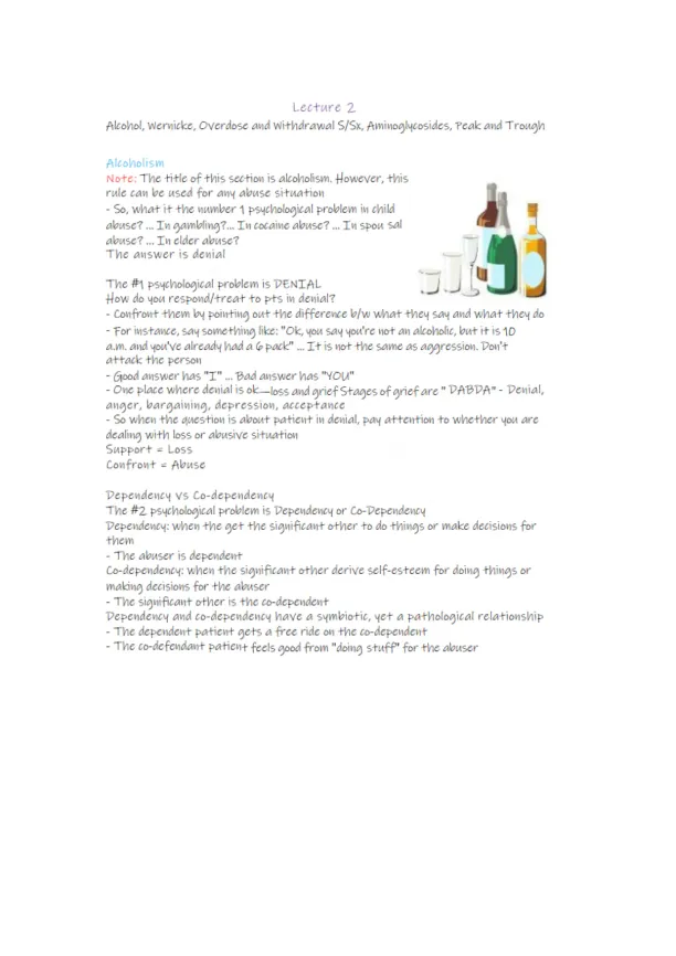 NCLEX Review Notes Mark Klimek Lectures - Page 8 preview image