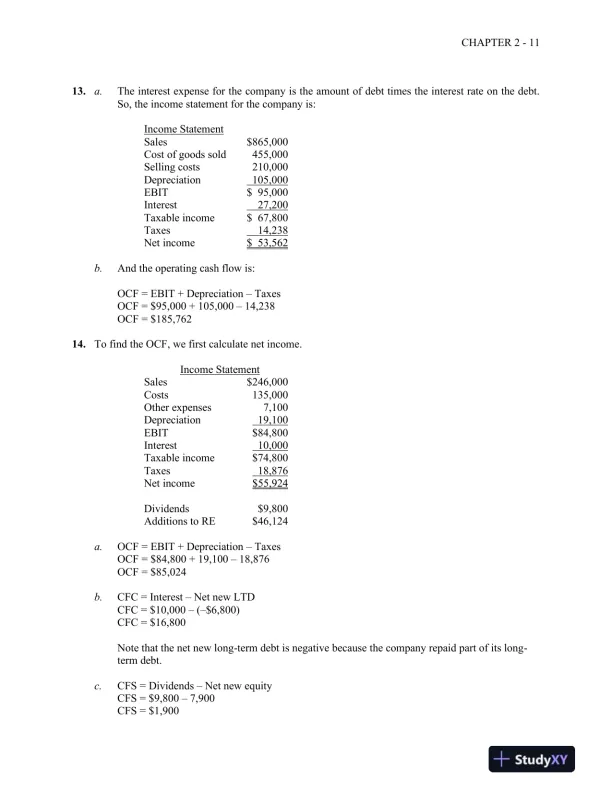 Solution Manual For Corporate Finance, 12th Edition - Page 11 preview image