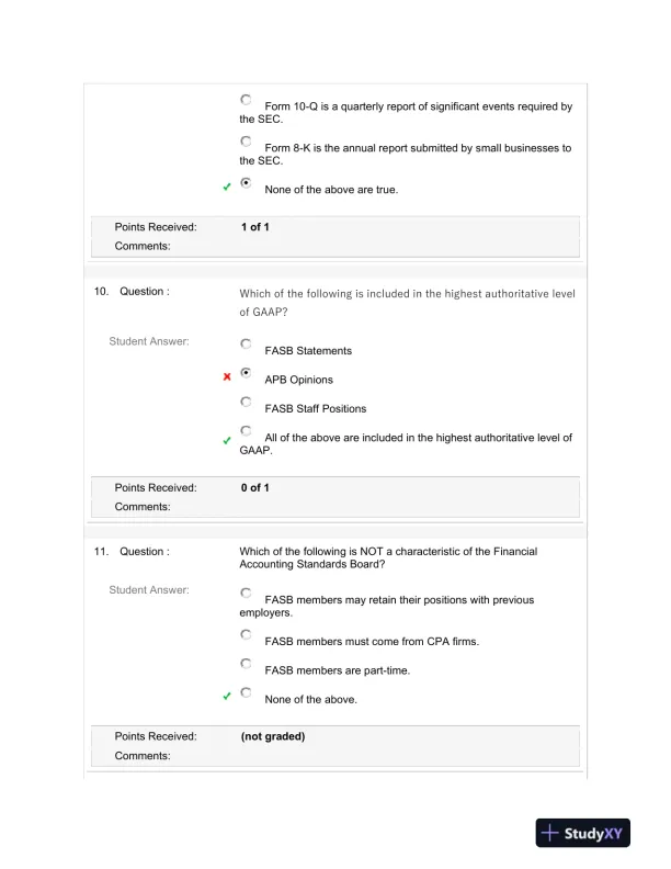 Understanding Internal Controls, Financial Reporting, and GAAP: A Comprehensive Review - Page 5 preview image