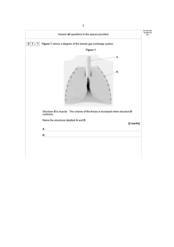 AS Biology Paper 1 2024 - Page 2 preview image