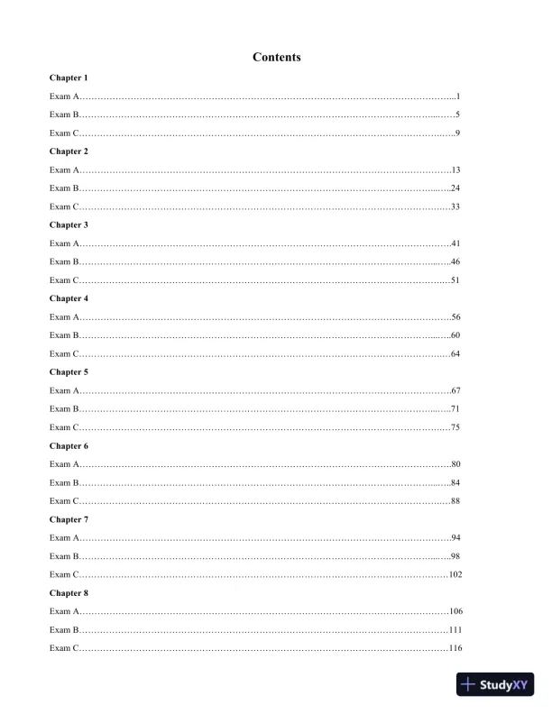Test Bank For Essentials of Statistics, 6th Edition - Page 3 preview image