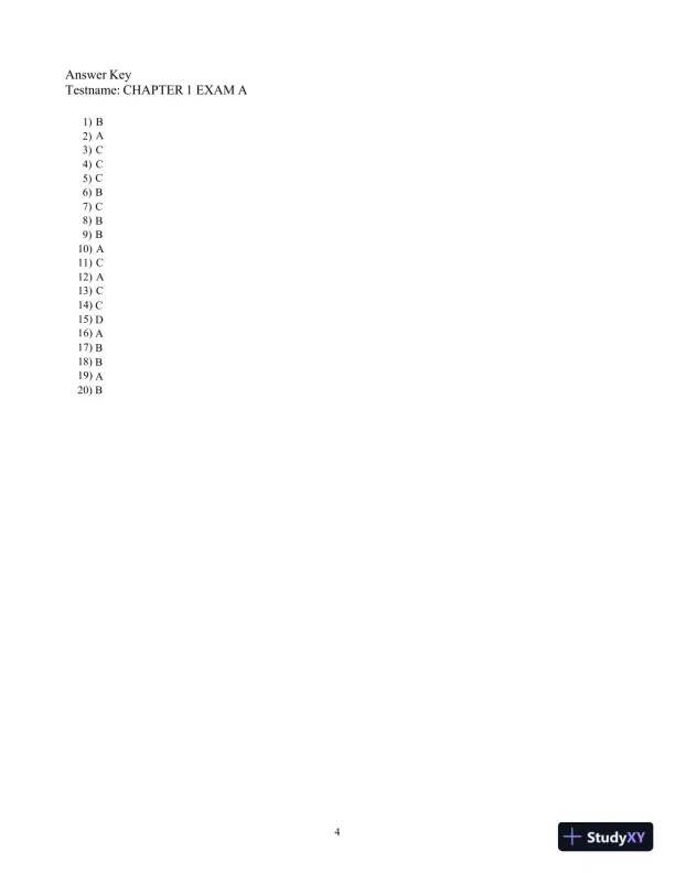 Test Bank For Essentials of Statistics, 6th Edition - Page 8 preview image