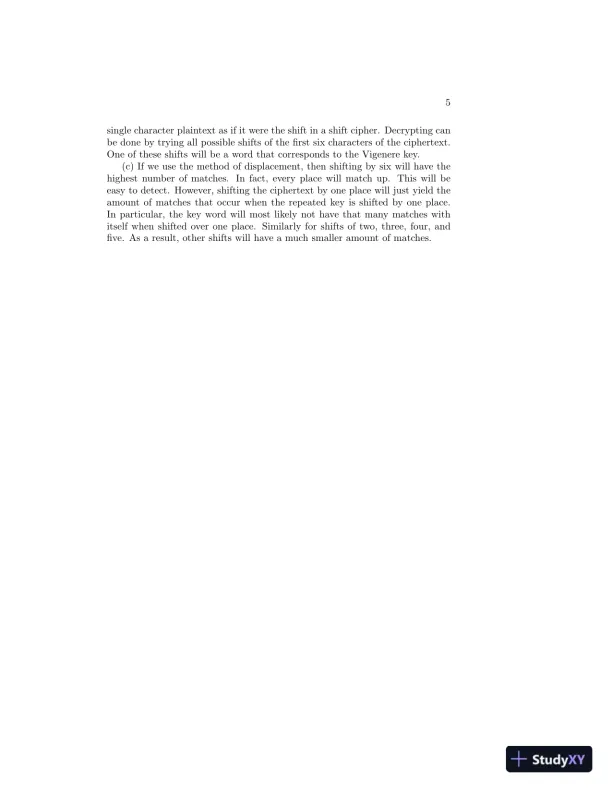 Solution Manual For Introduction To Cryptography With Coding Theory, 2nd Edition - Page 10 preview image