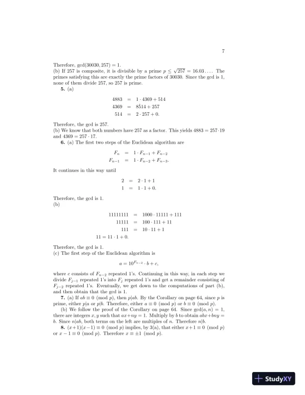Solution Manual For Introduction To Cryptography With Coding Theory, 2nd Edition - Page 12 preview image