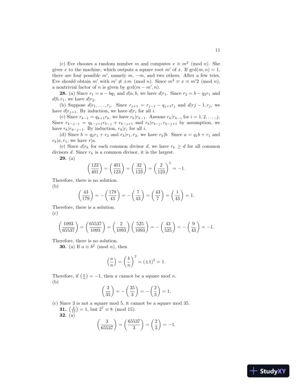 Solution Manual For Introduction To Cryptography With Coding Theory, 2nd Edition - Page 16 preview image