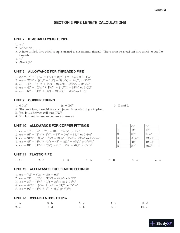 Mathematics for Plumbers and Pipefitters 8th Edition Solution Manual - Page 9 preview image