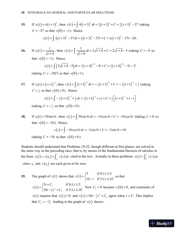 Solution Manual for Differential Equations: Computing and Modeling (Tech Update), 5th Edition - Page 14 preview image