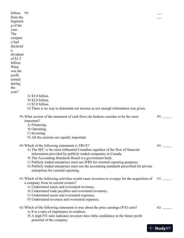 Financial Accounting 6th Canadian Edition Test Bank - Page 9 preview image