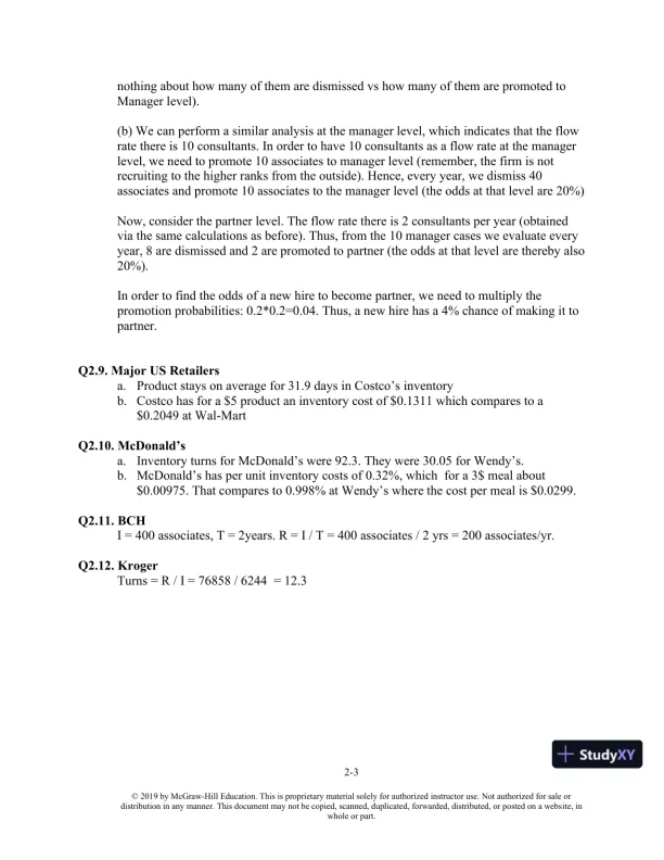 Solution Manual For Matching Supply with Demand: An Introduction to Operations Management, 4th Edition - Page 4 preview image