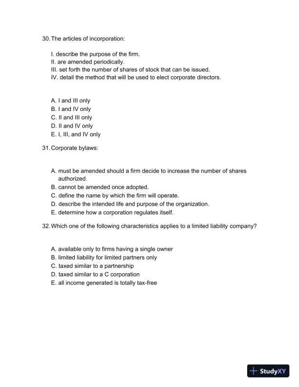 Test Bank For Fundamentals Of Corporate Finance Standard Edition, 10th Edition - Page 11 preview image