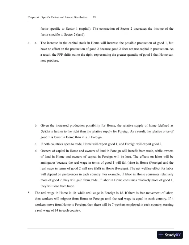 International Trade: Theory and Policy, 11th Edition Solution Manual - Page 22 preview image