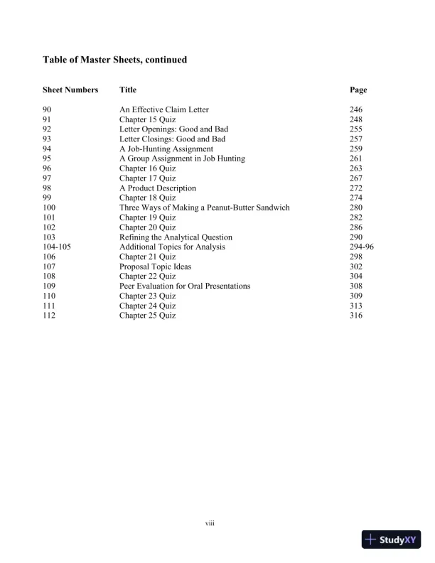 Lecture Notes for Technical Communication, 15th Edition - Page 8 preview image