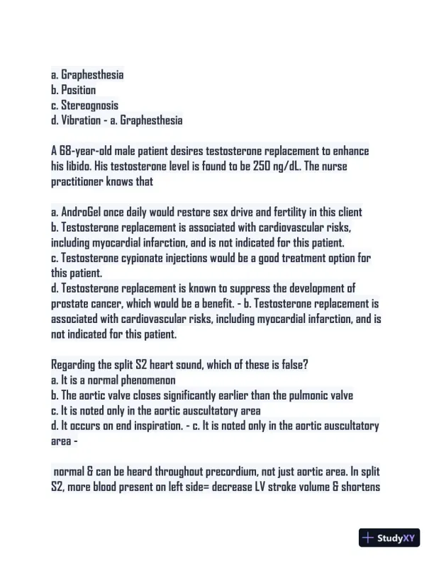 BARKLEY 3P Practice Exam with Answers (92 Solved Questions) - Page 10 preview image