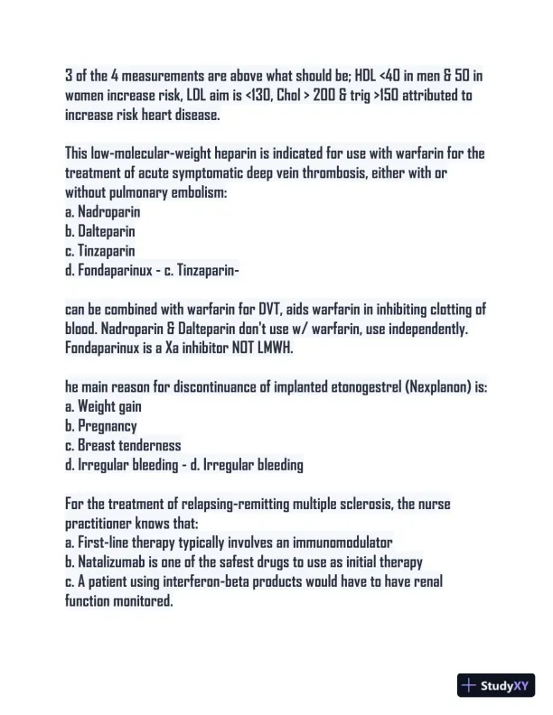 BARKLEY 3P Practice Exam with Answers (92 Solved Questions) - Page 6 preview image