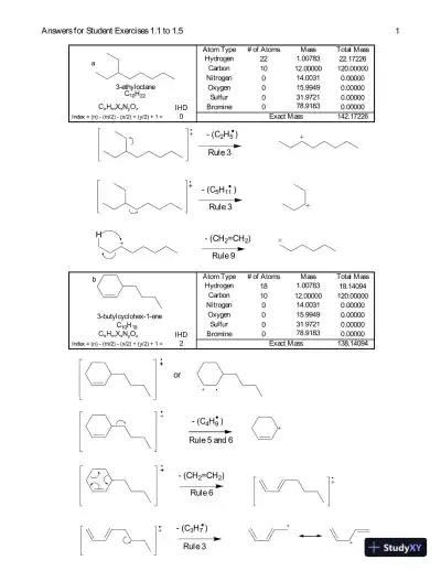 Solution Manual For Spectrometric Identification of Organic Compounds, 8th Edition - Page 1 preview image